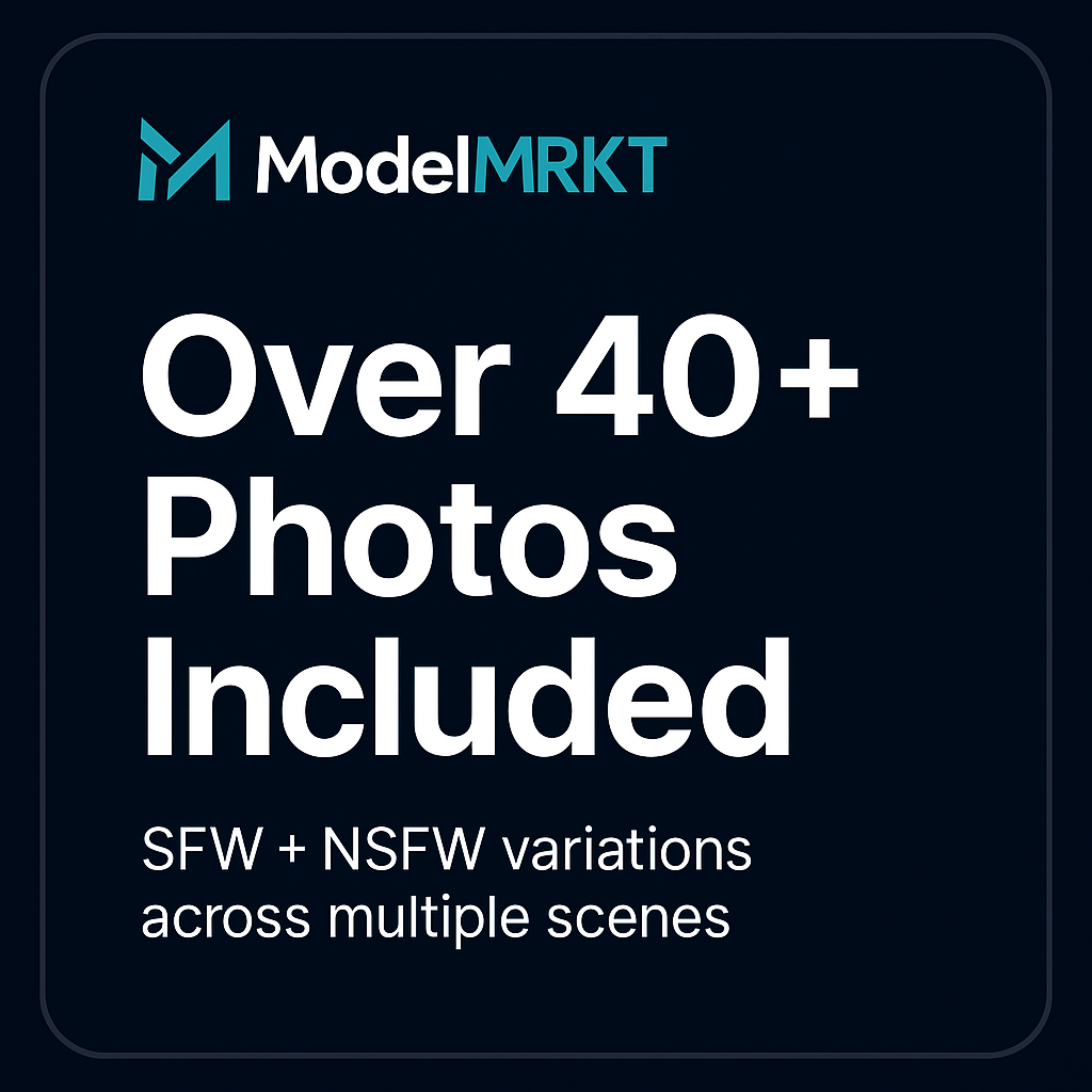 Aria AI Model Pack – 40+ Photos, Video, SFW + NSFW Content